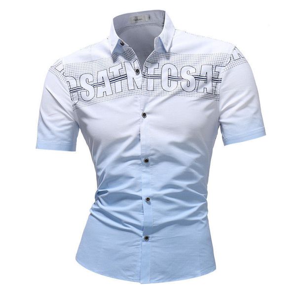 мужской с коротким рукавом кнопки вниз рубашка letters printed slim fit формальной рубашка градиент цвет вскользь tops l-xxxl, White;black
мужской с коротким рукавом кнопки вниз рубашка letters printed slim fit формальной рубашка градиент цвет вскользь tops l-xxxl, White;black
