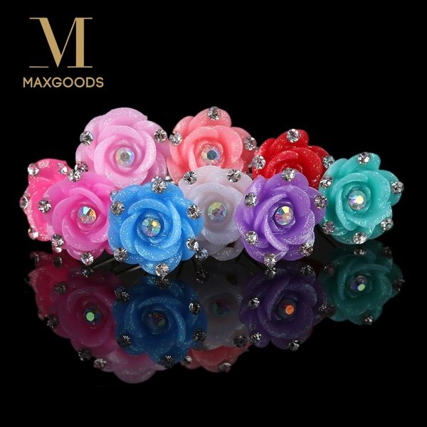 20pcs Crystal Rhinestone Rose Flower Hair Pin Clips Women Wedding Bridal Hair Jewelry Girls Hair Clips Wholesale
20pcs Crystal Rhinestone Rose Flower Hair Pin Clips Women Wedding Bridal Hair Jewelry Girls Hair Clips Wholesale