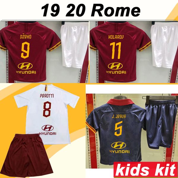 19 20 dzeko j. jesus kids kit soccer jerseys perotti home away 3rd child football shirts roma kolarov ei shaarawy uniforms suit socks, Black
19 20 dzeko j. jesus kids kit soccer jerseys perotti home away 3rd child football shirts roma kolarov ei shaarawy uniforms suit socks, Black