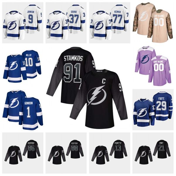 tampa bay lightning steven stamkos jersey nikita kucherov blake coleman brayden point hedman ryan mcdonagh andrei vasilevskiy johnson gourde, Black;red
tampa bay lightning steven stamkos jersey nikita kucherov blake coleman brayden point hedman ryan mcdonagh andrei vasilevskiy johnson gourde, Black;red