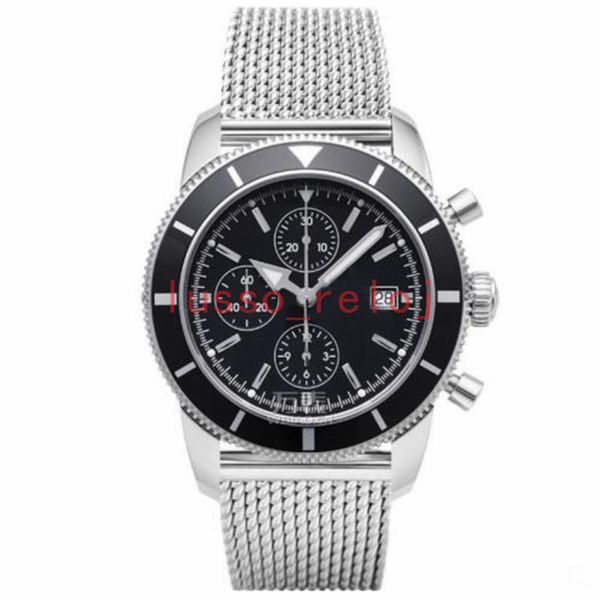 2020 orologio di men mens watch heritage quartz movement chronograph male black blue steel rubber watches complete superocean wristwatches, Slivery;brown
2020 orologio di men mens watch heritage quartz movement chronograph male black blue steel rubber watches complete superocean wristwatches, Slivery;brown
