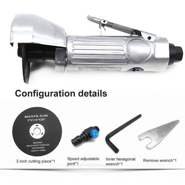 3inch pneumatic air metal cutting machine high speed air pneumatic cutter sanding cutter with speed 2500rpm repair tool
3inch pneumatic air metal cutting machine high speed air pneumatic cutter sanding cutter with speed 2500rpm repair tool