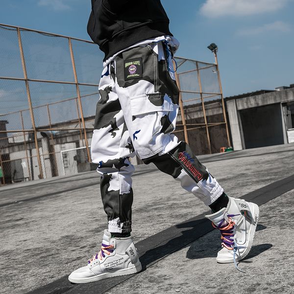 2020 high street casual cargo pants hip hop harem male trousers joggers side pockets street fashion full length pants, Black
2020 high street casual cargo pants hip hop harem male trousers joggers side pockets street fashion full length pants, Black