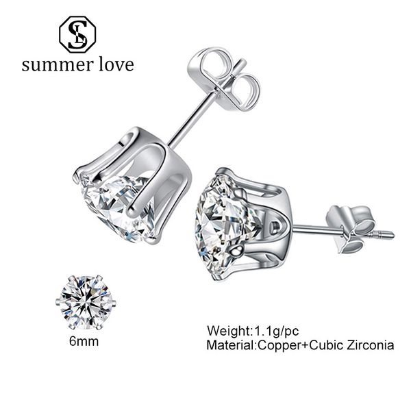 fashion crown zirconia round stud earring for men and women 3mm-8mm simulated diamond stud earrings wedding rock rapper jewelry gift, Golden;silver
fashion crown zirconia round stud earring for men and women 3mm-8mm simulated diamond stud earrings wedding rock rapper jewelry gift, Golden;silver