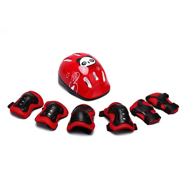 7pcs/set kids skating cycling helmet guard elbow knee wrist pads children bicycle helmet protection
7pcs/set kids skating cycling helmet guard elbow knee wrist pads children bicycle helmet protection