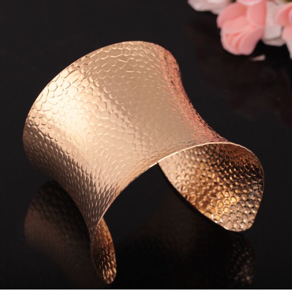 open wide big bracelets bangles for women men gold/silver color alloy male female cute cuff bangle bracelet fashion jewelry, Black
open wide big bracelets bangles for women men gold/silver color alloy male female cute cuff bangle bracelet fashion jewelry, Black