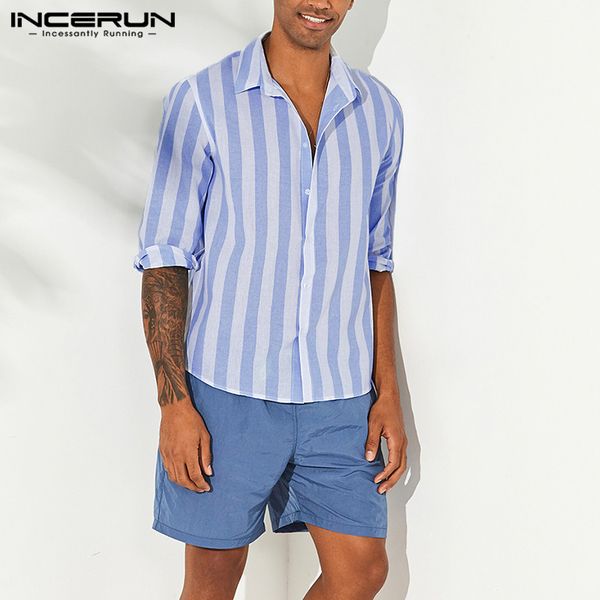 incerun casual loose shirt linen literary vertical stripes square collar seven points in the sleeves cotton shirt male men 5xl, White;black
incerun casual loose shirt linen literary vertical stripes square collar seven points in the sleeves cotton shirt male men 5xl, White;black