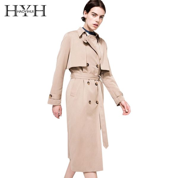 hdy haoduoyi 2019 autumn new high fashion brand women classic double breasted trench coat waterproof raincoat business outerwear, Tan;black
hdy haoduoyi 2019 autumn new high fashion brand women classic double breasted trench coat waterproof raincoat business outerwear, Tan;black