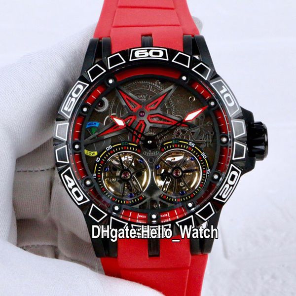 new excalibur 46 dlc pvd black steel case rddbex0657 double tourbillon automatic mens watch red inner red leather strap watches hello_watch, Slivery;brown
new excalibur 46 dlc pvd black steel case rddbex0657 double tourbillon automatic mens watch red inner red leather strap watches hello_watch, Slivery;brown