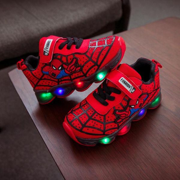 new spider man cartoon baby casual shoes led lighted classic baby girls boys shoes sneakers tennis, Black
new spider man cartoon baby casual shoes led lighted classic baby girls boys shoes sneakers tennis, Black