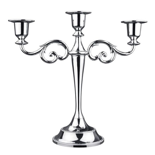 3-candle metal candelabra tall candle holder wedding event candelabra candle stand (silver) candle holders
3-candle metal candelabra tall candle holder wedding event candelabra candle stand (silver) candle holders