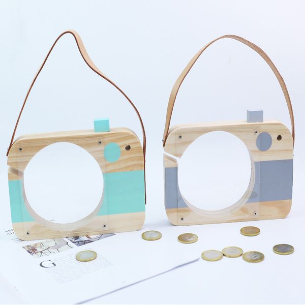 nordic style wooden money boxes cute cartoon camera shape transparent piggy bank money saving box kids toy coin storage box cans
nordic style wooden money boxes cute cartoon camera shape transparent piggy bank money saving box kids toy coin storage box cans