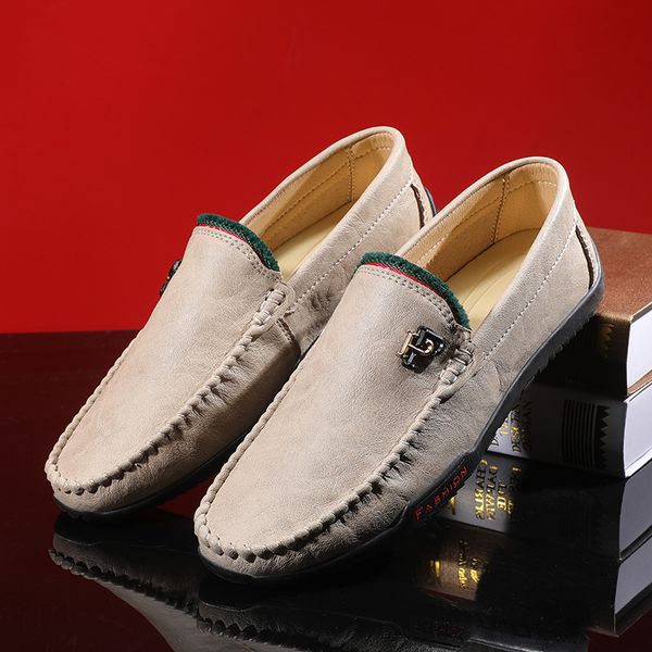 leather shoes men loafers moccasins mens driving shoes slip on italian loafer handmade casual mocasines hombre, Black
leather shoes men loafers moccasins mens driving shoes slip on italian loafer handmade casual mocasines hombre, Black