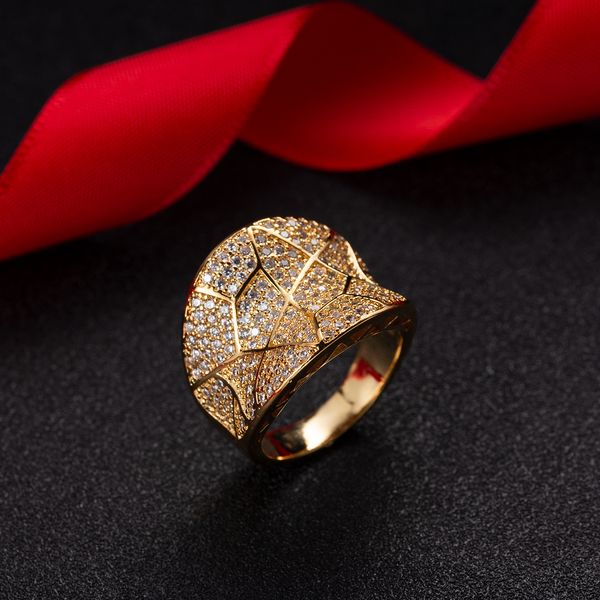 Wih Fastselling Crossborder Ecommerce Explosion Full Diamond Microzircon Ring Creative Individuality Baitao Female Ring Wholesale
Wih Fastselling Crossborder Ecommerce Explosion Full Diamond Microzircon Ring Creative Individuality Baitao Female Ring Wholesale