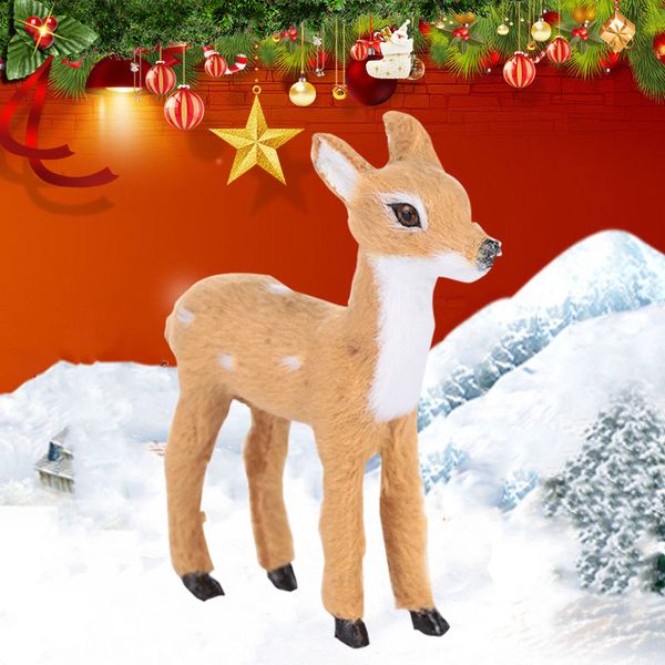 christmas reindeer simulation elk deer 9*10cm plush plastic mini simulated christmas decorations new year shop window
christmas reindeer simulation elk deer 9*10cm plush plastic mini simulated christmas decorations new year shop window