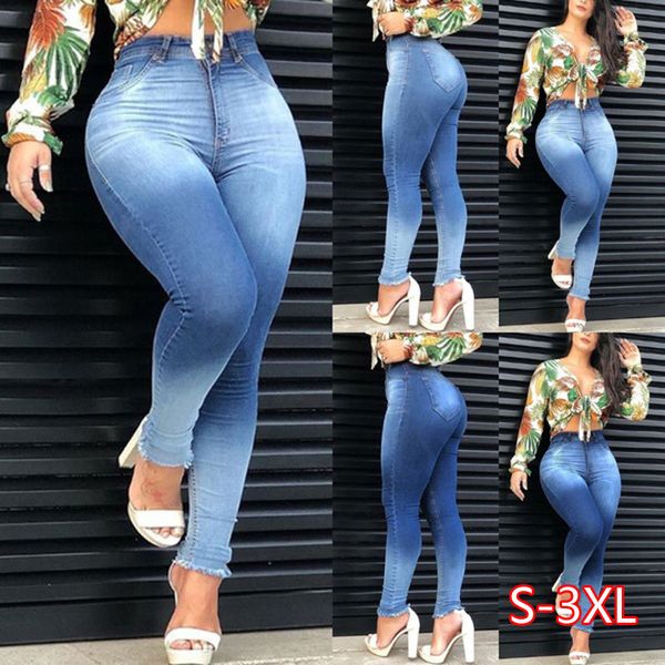 high waist denim jeans for women slim stretch skinny bodycon jean ladies casual plus size pencil pants s-3xl, Blue
high waist denim jeans for women slim stretch skinny bodycon jean ladies casual plus size pencil pants s-3xl, Blue