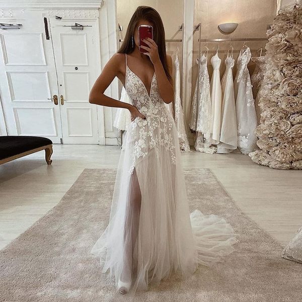 2020 бретельках пляж свадебные платья лета boho свадебные платья без рукавов v-образным вырезом backless свадеб платья с щелевой сексуальное, White
2020 бретельках пляж свадебные платья лета boho свадебные платья без рукавов v-образным вырезом backless свадеб платья с щелевой сексуальное, White