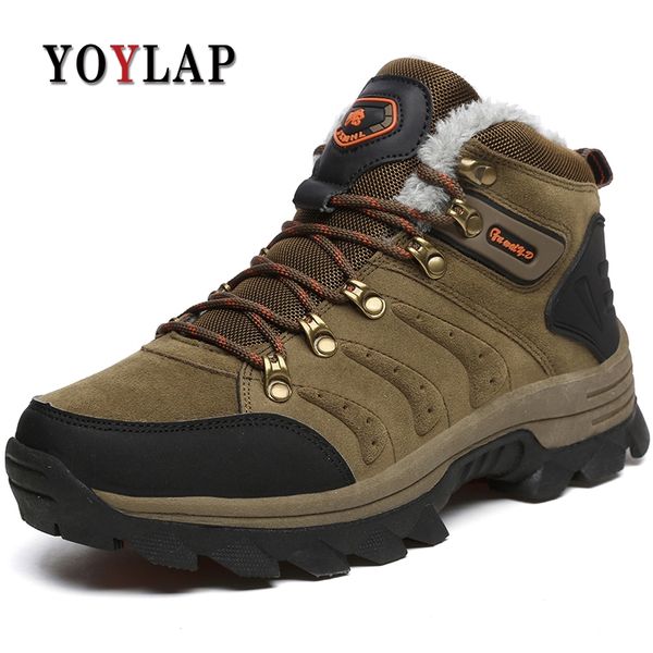 men boots couple men's winter warm snow boots mens fur plush high ankle sneakers work shoes men plus size 36-47, Black
men boots couple men's winter warm snow boots mens fur plush high ankle sneakers work shoes men plus size 36-47, Black