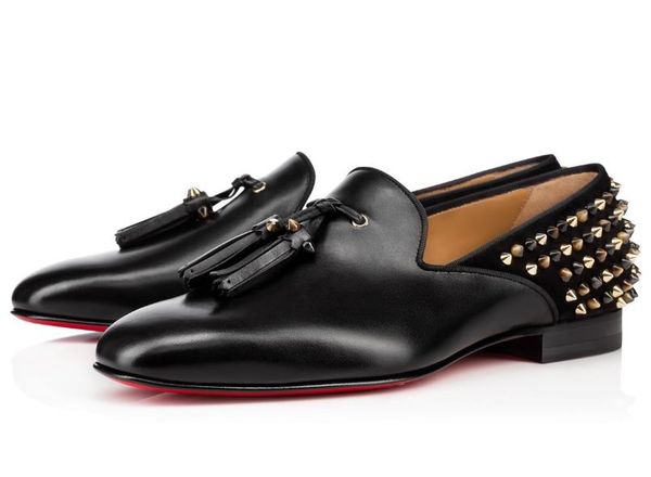brand red bottom new party dress wedding slip on loafers shoes man dandelion tassel sneaker shoes black patent leather suede dress shoes c3
brand red bottom new party dress wedding slip on loafers shoes man dandelion tassel sneaker shoes black patent leather suede dress shoes c3