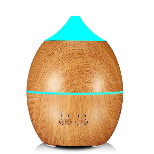 

300ml humidifier aroma diffuser aromatherapy wood grain essential oil diffuser ultrasonic cool mist maker for office home