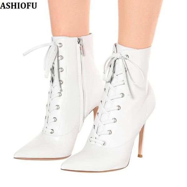 ashiofu handmade new ladies high heel boots shoelace ballets toe ankle boots party prom evening fashion short shoes, Black
ashiofu handmade new ladies high heel boots shoelace ballets toe ankle boots party prom evening fashion short shoes, Black