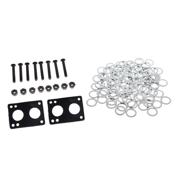 speed washers + riser pads + screw nuts for skateboards and longboards truck axle mounting bearing performance shock proof
speed washers + riser pads + screw nuts for skateboards and longboards truck axle mounting bearing performance shock proof