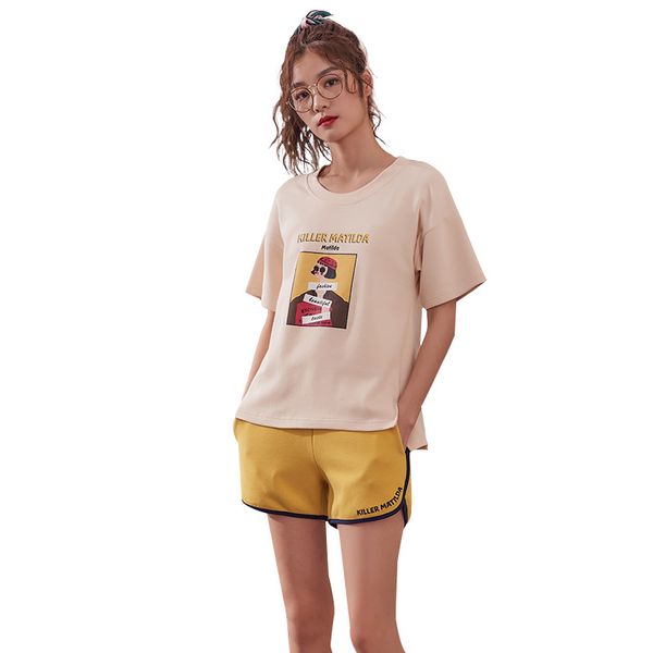 2019 pajamas for women summer nightgown sleepwear short sleeve short pants nightwear cute soft pyjamas print loose homewear, Blue;gray
2019 pajamas for women summer nightgown sleepwear short sleeve short pants nightwear cute soft pyjamas print loose homewear, Blue;gray