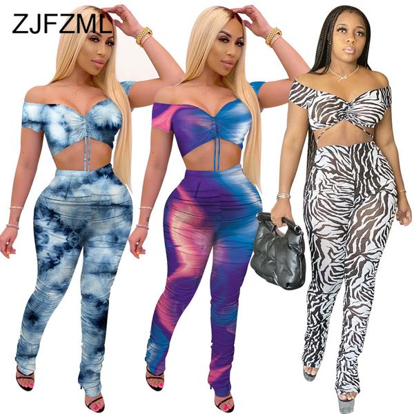 tie dye zebra stripe print 2 piece set summer clothes for women v neck short sleeve crop stacked pant mesh see through suit, White
tie dye zebra stripe print 2 piece set summer clothes for women v neck short sleeve crop stacked pant mesh see through suit, White