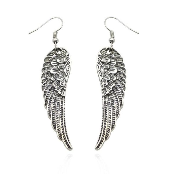 antique silver angel wings pendant drop earrings statement earring jewelry women accessories new arrival 20pair/lot
antique silver angel wings pendant drop earrings statement earring jewelry women accessories new arrival 20pair/lot