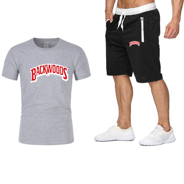 streetwear backwoods short sleeve suit summer men's sportswear suit round neck t-shirt and shorts casual sweatshirt sports, Gray
streetwear backwoods short sleeve suit summer men's sportswear suit round neck t-shirt and shorts casual sweatshirt sports, Gray