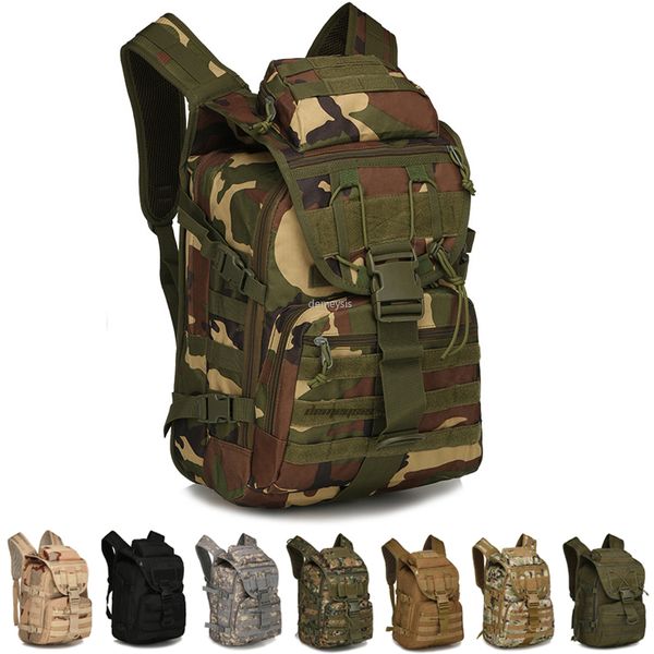 molle men's tactical bag nylon climbing rucksack hiking hunting travel backpack camping trekking camouflage bag
molle men's tactical bag nylon climbing rucksack hiking hunting travel backpack camping trekking camouflage bag