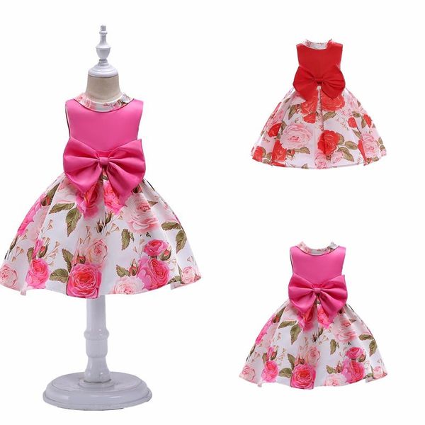 baby girls flower printed with bowknot princess dress sleeveless children party wedding formal dress clothing costume, Red;yellow
baby girls flower printed with bowknot princess dress sleeveless children party wedding formal dress clothing costume, Red;yellow