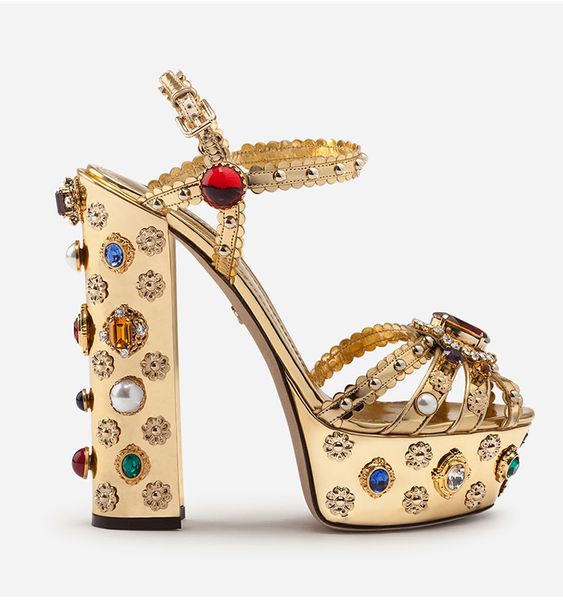 2019 brand retro high heel sandals women platform party shoes jewelled women pumps rhinestone pearl sandals, Black
2019 brand retro high heel sandals women platform party shoes jewelled women pumps rhinestone pearl sandals, Black