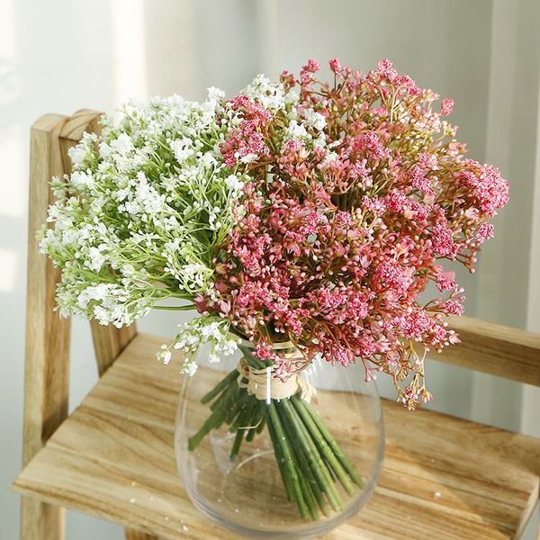 1 букет ручной babybreath ручной цветок пластик + пены белый искусственные цветы искусственные растения свадебные украшения свадебные flores
1 букет ручной babybreath ручной цветок пластик + пены белый искусственные цветы искусственные растения свадебные украшения свадебные flores