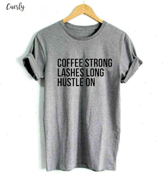 coffee strong lashes long hustle on print women tshirt cotton casual funny t shirt for women lady tee hipster drop ship, White
coffee strong lashes long hustle on print women tshirt cotton casual funny t shirt for women lady tee hipster drop ship, White