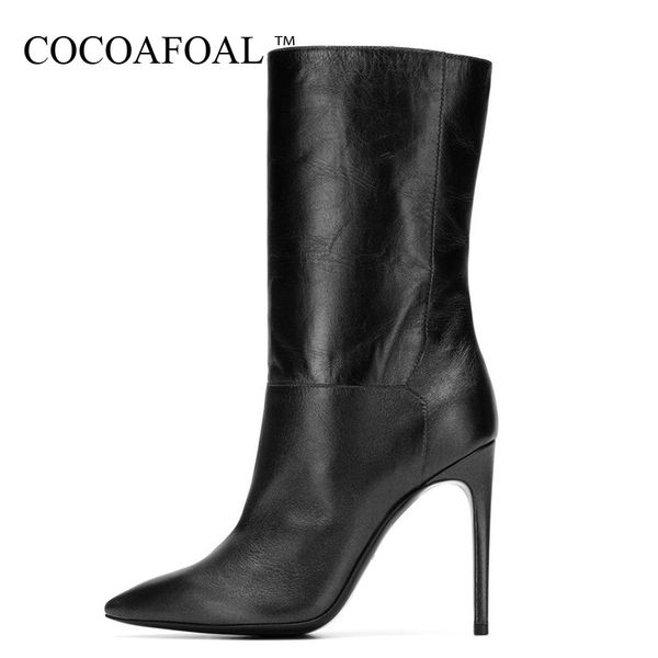cocoafoal spring autumn women's cowboy boots knee high boots woman shoes fashion mid-calf cowboy pointed toe green, Black
cocoafoal spring autumn women's cowboy boots knee high boots woman shoes fashion mid-calf cowboy pointed toe green, Black