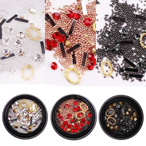 1 mixed shape clear stone nail resin rhinestones gems 3d tip drill copper nail charm beads studs manicure nails art decorations, Silver;gold
1 mixed shape clear stone nail resin rhinestones gems 3d tip drill copper nail charm beads studs manicure nails art decorations, Silver;gold