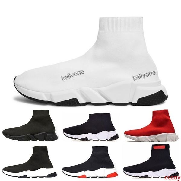 2019 дизайнеры мужских женщин тренеров speed trainer носок обувь черные белые красный блеск плоские моды кроссовки кроссовки 36-45
2019 дизайнеры мужских женщин тренеров speed trainer носок обувь черные белые красный блеск плоские моды кроссовки кроссовки 36-45