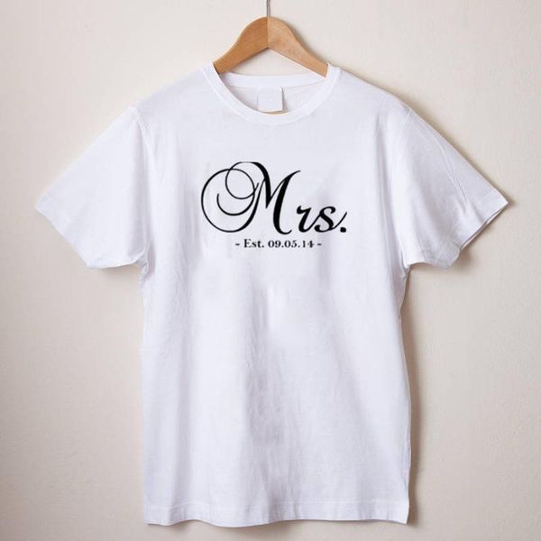 letter print t shirt women short sleeve custom date couple clothing summer women men causal tee shirt, White
letter print t shirt women short sleeve custom date couple clothing summer women men causal tee shirt, White
