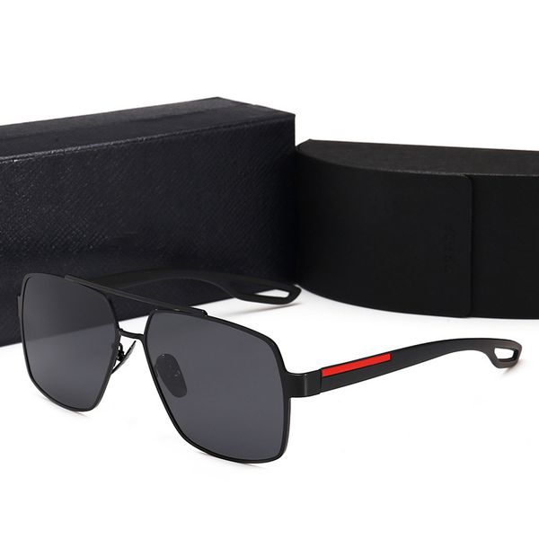 Retro Polarized Luxury Men women brand designer Sunglasses Alloy Frame Brand Sun Glasses Fashion Eyewear With Retail box and Case
Retro Polarized Luxury Men women brand designer Sunglasses Alloy Frame Brand Sun Glasses Fashion Eyewear With Retail box and Case