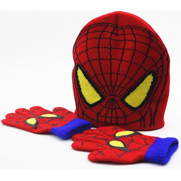 baby children's cartoon gloves minions gloves game spider-man children's warm hat knitted gloves hat set, Blue;gray
baby children's cartoon gloves minions gloves game spider-man children's warm hat knitted gloves hat set, Blue;gray