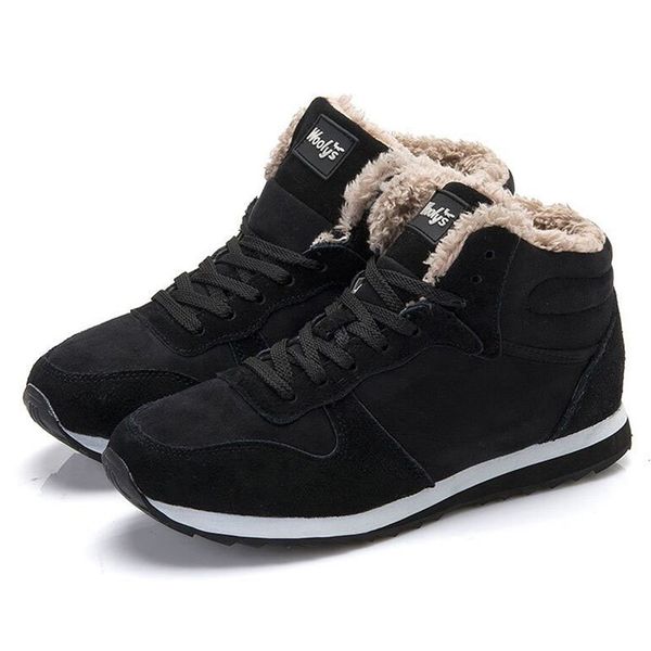 winter new warm snow boots men's casual korean fashion comfortable round head men's shoes 2019, Black
winter new warm snow boots men's casual korean fashion comfortable round head men's shoes 2019, Black