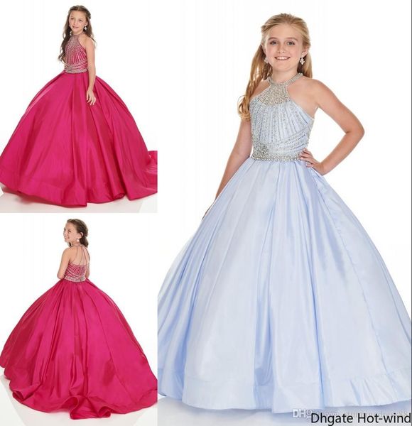 2020 light blue фуксия холтер линия девушки pageant платья принцессы сатин criss cross назад длинные дешевые цветочницы первое причастие пла, White;red
2020 light blue фуксия холтер линия девушки pageant платья принцессы сатин criss cross назад длинные дешевые цветочницы первое причастие пла, White;red
