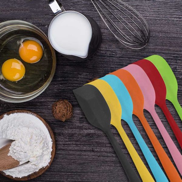 7 colors kitchen baking tools silicone spatula spoon for ice cream mixer butter cake pastry scraper cookie spatulas
7 colors kitchen baking tools silicone spatula spoon for ice cream mixer butter cake pastry scraper cookie spatulas