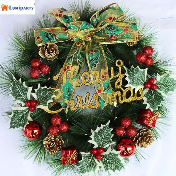 lumiparty 30cm wreath pine xmas party christmas tree holiday door winter decoration ornament garland zk30
lumiparty 30cm wreath pine xmas party christmas tree holiday door winter decoration ornament garland zk30