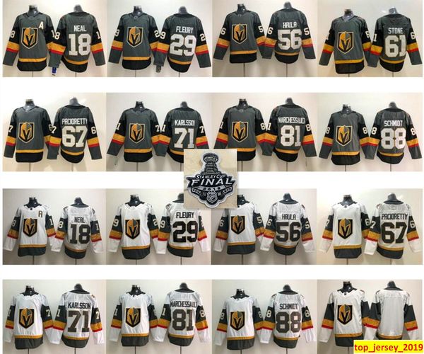 Vegas Golden Knights James Neal Marc-Andre Fleury Erik Haula Mark Stone Max Pacioretty William Karlsson Jonathan Marchessault Schmidt Jersey
Vegas Golden Knights James Neal Marc-Andre Fleury Erik Haula Mark Stone Max Pacioretty William Karlsson Jonathan Marchessault Schmidt Jersey