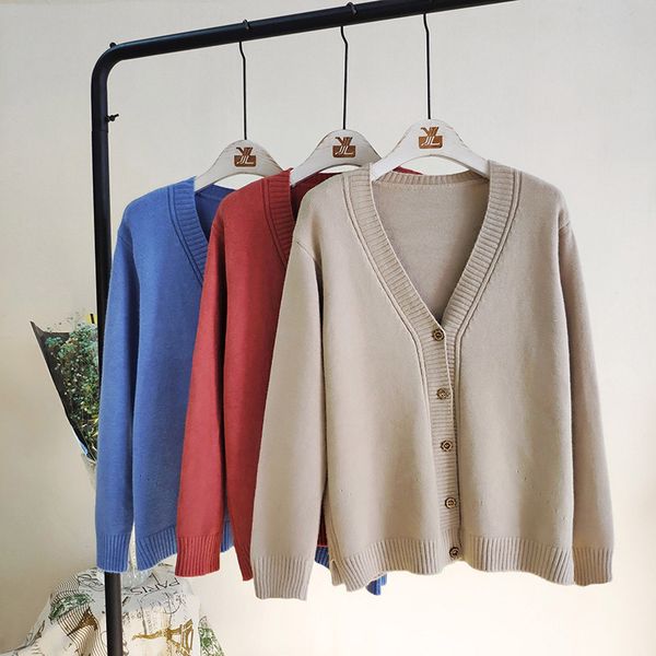women outerwear sweaters autumn winter korean fashion slim v-neck knit cardigans long sleeve single breasted cardigan, White
women outerwear sweaters autumn winter korean fashion slim v-neck knit cardigans long sleeve single breasted cardigan, White