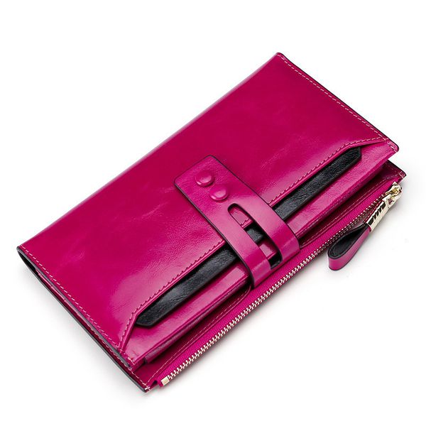 fashion women wallets genuine leather female wallets with phone pocket ladies purse hasp women purse wallet clutch cartera mujer y190701, Red;black
fashion women wallets genuine leather female wallets with phone pocket ladies purse hasp women purse wallet clutch cartera mujer y190701, Red;black