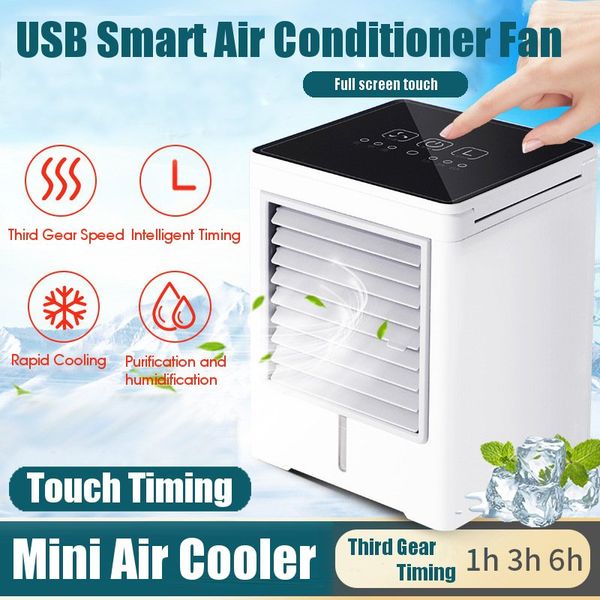 usb touch screen air conditioning mini timing air cooler appliances small air cooling fan home summer portable conditioner
usb touch screen air conditioning mini timing air cooler appliances small air cooling fan home summer portable conditioner
