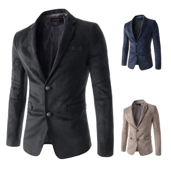 2015 новый стиль мужчины однобортный двухкнопочный костюм замша leisure suit men's пальто, White;black
2015 новый стиль мужчины однобортный двухкнопочный костюм замша leisure suit men's пальто, White;black
